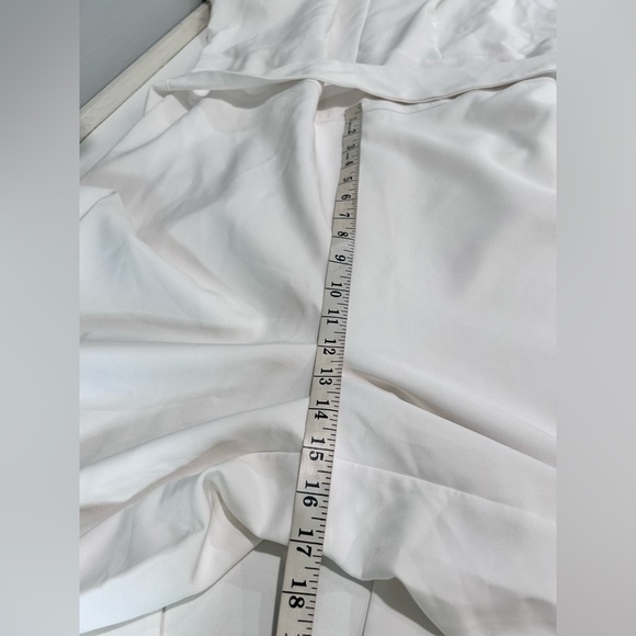 Lane Bryant White Jumpsuit with Tie Waist - Picture 13 of 16